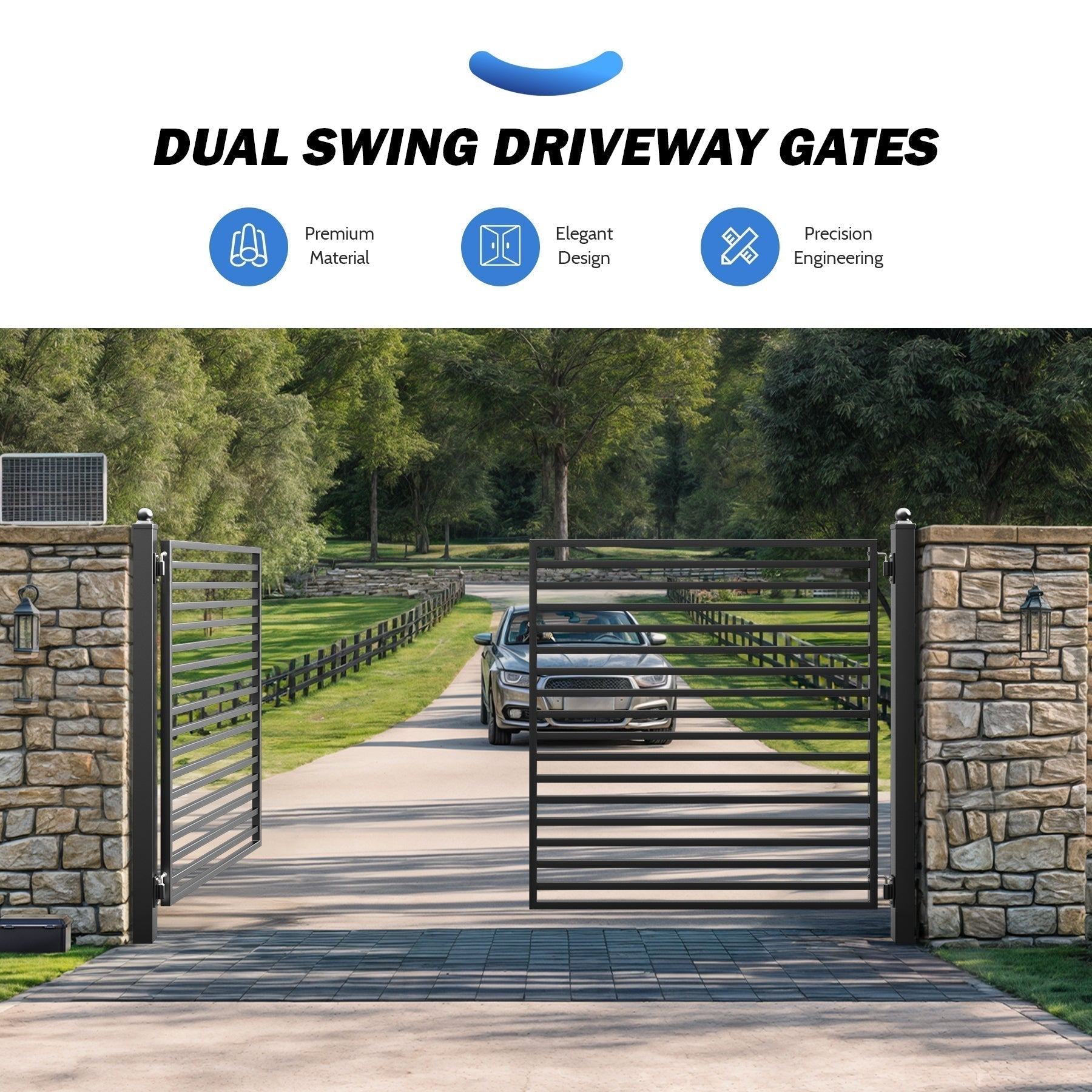 best heavy duty swing gate openers 