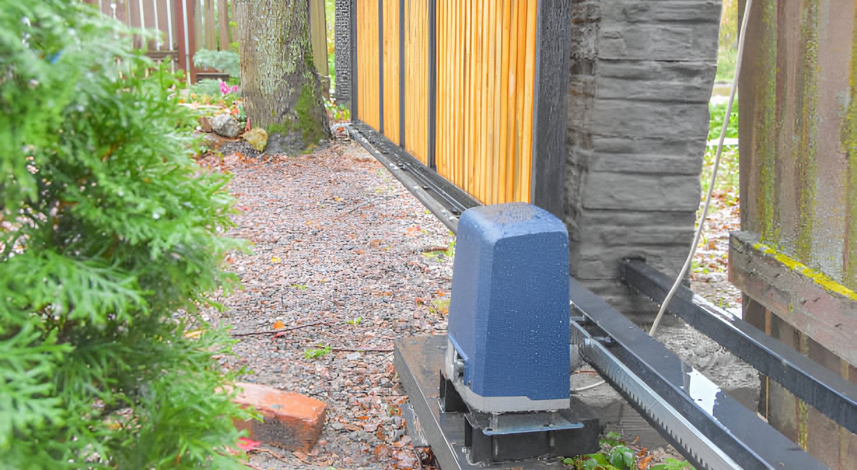 how to protect gate opener from rain